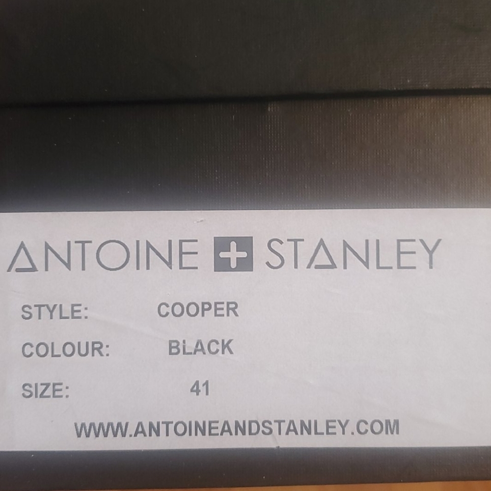 Antoine + Stanley Cooper Black Shoes - Picture 5 of 6